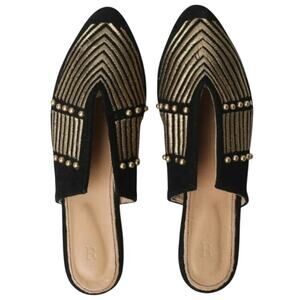 Ramla Palazzo Mule Shoes